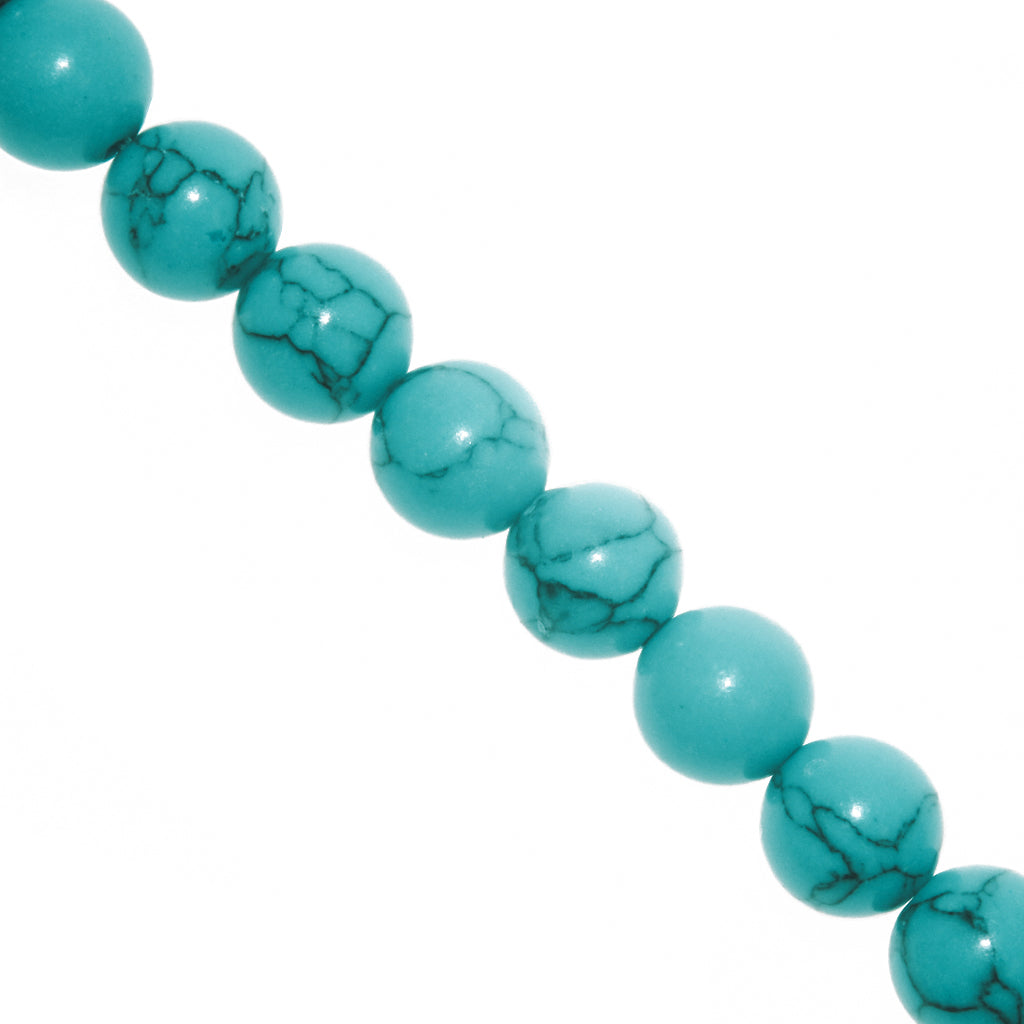 Synthetic Turquoise (A), Semi-Precious Stone, Available in Multiple Sizes & Colors