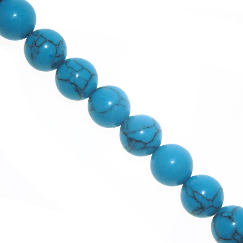 Synthetic Turquoise (A), Semi-Precious Stone, Available in Multiple Sizes & Colors