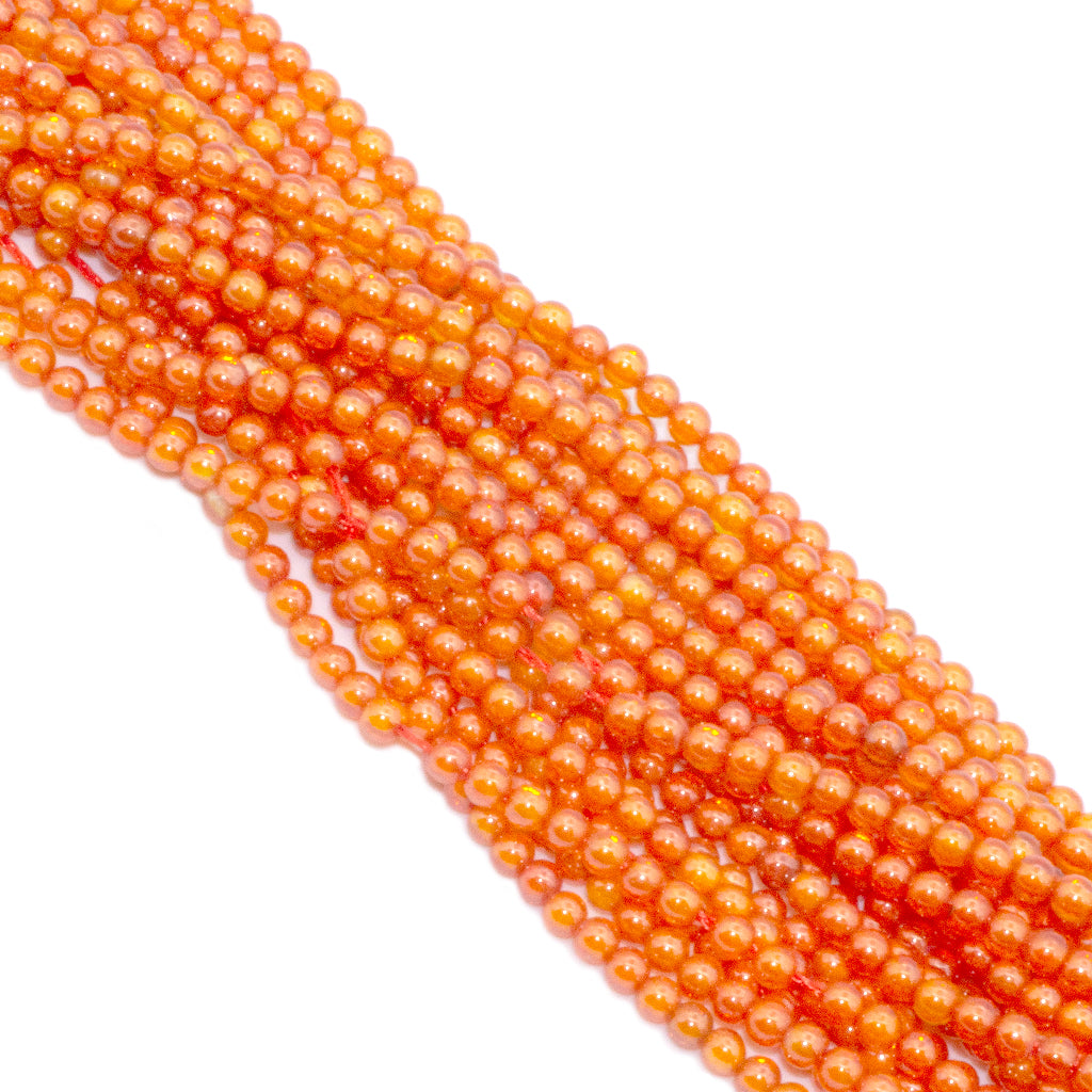 Zircon, Smooth & Round, Semi-Precious Stone, 2mm, 160+ pcs per strand