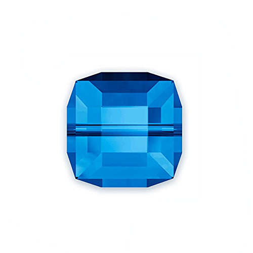Swarovski Crystal Beads, Cube (5601), 6mm, 10 pcs per bag, Available in 21 Colours