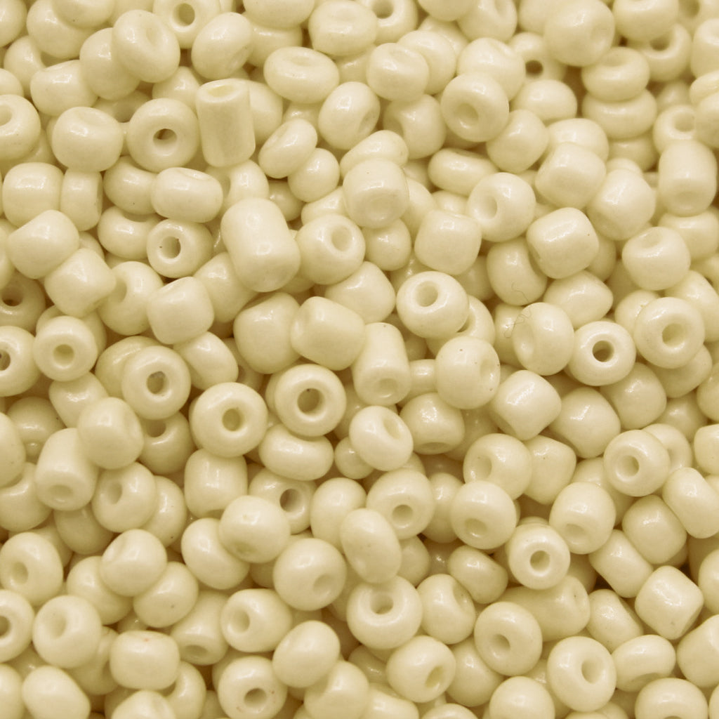 Seed Bead Bulk Bags - 6/0 - Beige Ceylon - 447g/6,000pcs