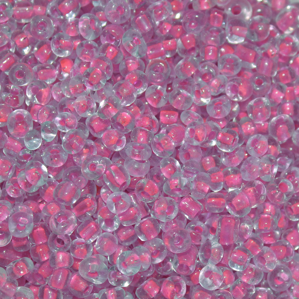 Seed Bead Bulk Bags -  6/0 -  French Fuchsia Colorlined- 447g/6,000pcs