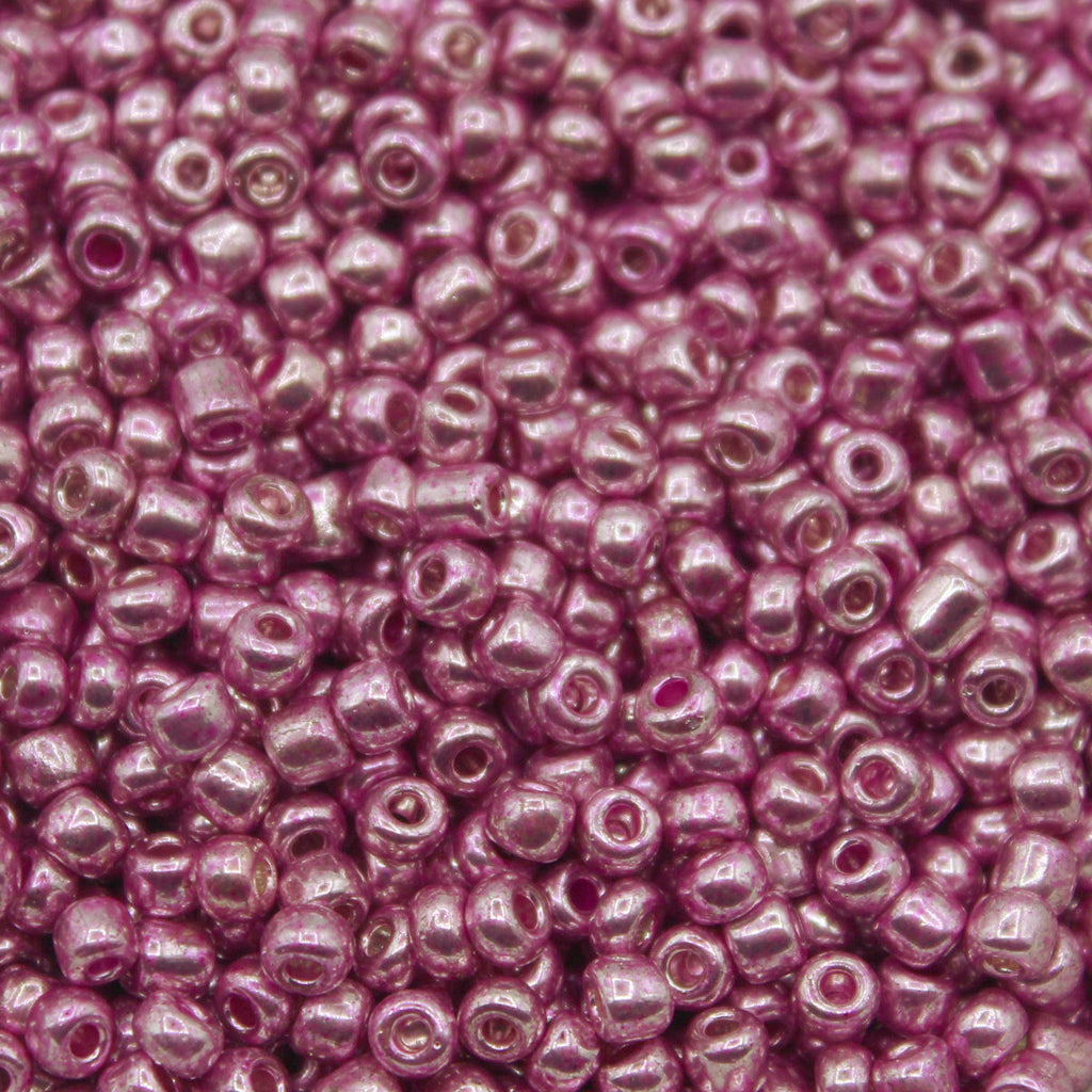 Seed Bead Bulk Bags - 6/0 - Mulberry Metallic - 447g/6,000pcs