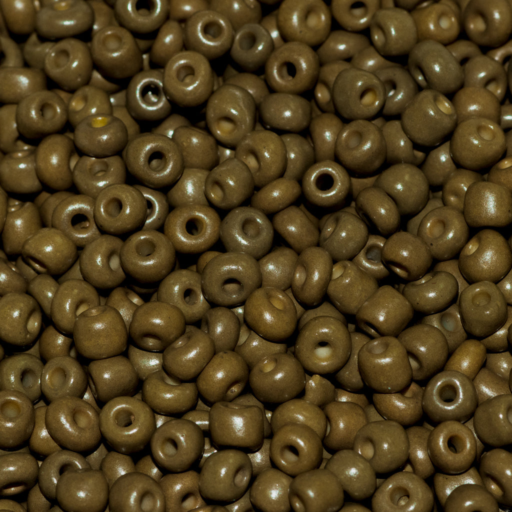 Seed Bead Bulk Bags - 6/0 - Mushroom Opaque - 220g/2500pcs