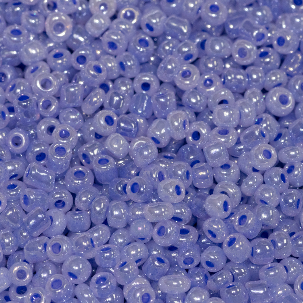 Seed Bead Bulk Bags - 8/0 - Lilac Luster - 449g/13,000pcs