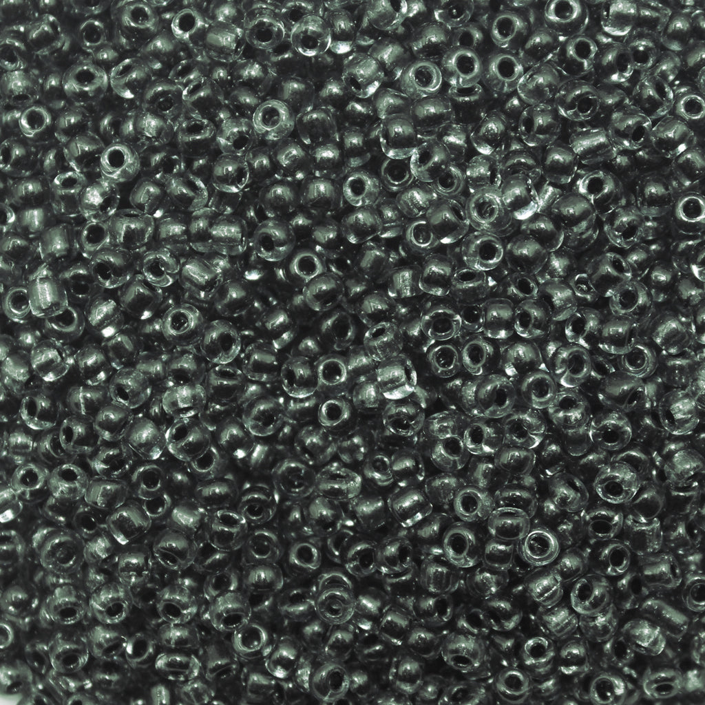 Seed Bead Bulk Bags - 6/0 - Charcoal Silver Lined - 447g/6,000pcs