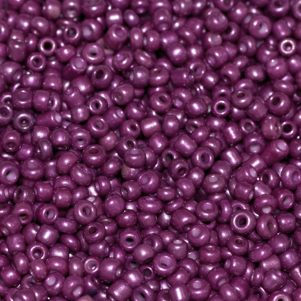 Seed Bead Bulk Bags - 11/0 - Grape Purple Metallic - 452g/41,000pcs