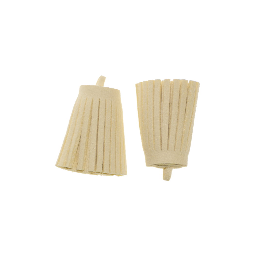 Tassels, Suede, 1.2 inches, Sold Per pkg of 5, Available in Multiple Colours