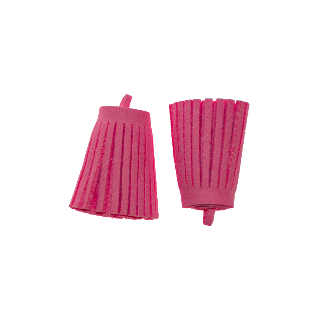 Tassels, Suede, 1.2 inches, Sold Per pkg of 5, Available in Multiple Colours