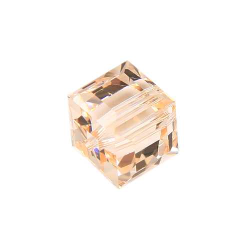 Swarovski Crystal Beads, Cube (5601), 4mm, 10 pcs per bag, Available in 24 Colours