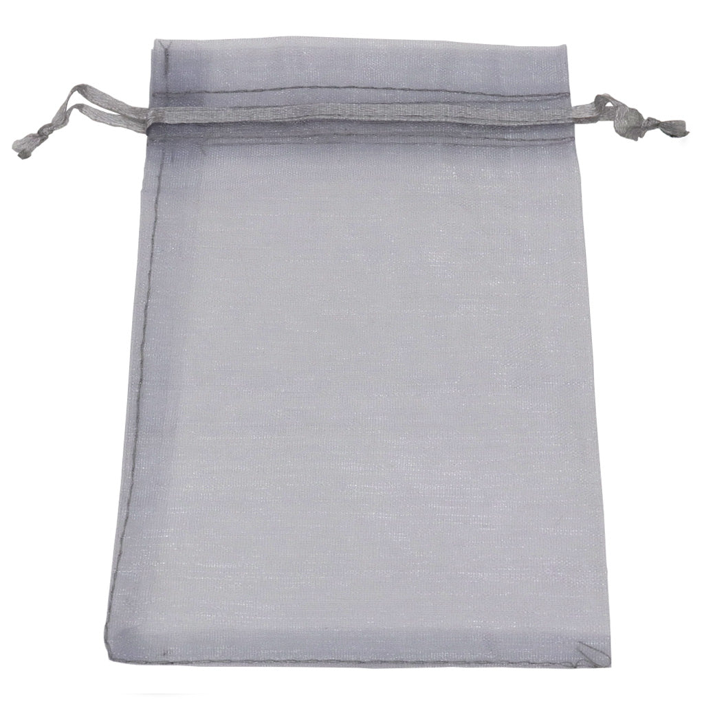 Tools, Medium-Large Organza Fabric Bags, 17.5cm x 12.5cm, Available in 15 Colors, Bundle of 100