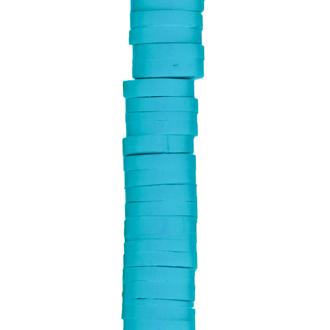 Heishi Beads, Flat Disk Polymer Clay Beads, 6mm, Available in Multiple Colours