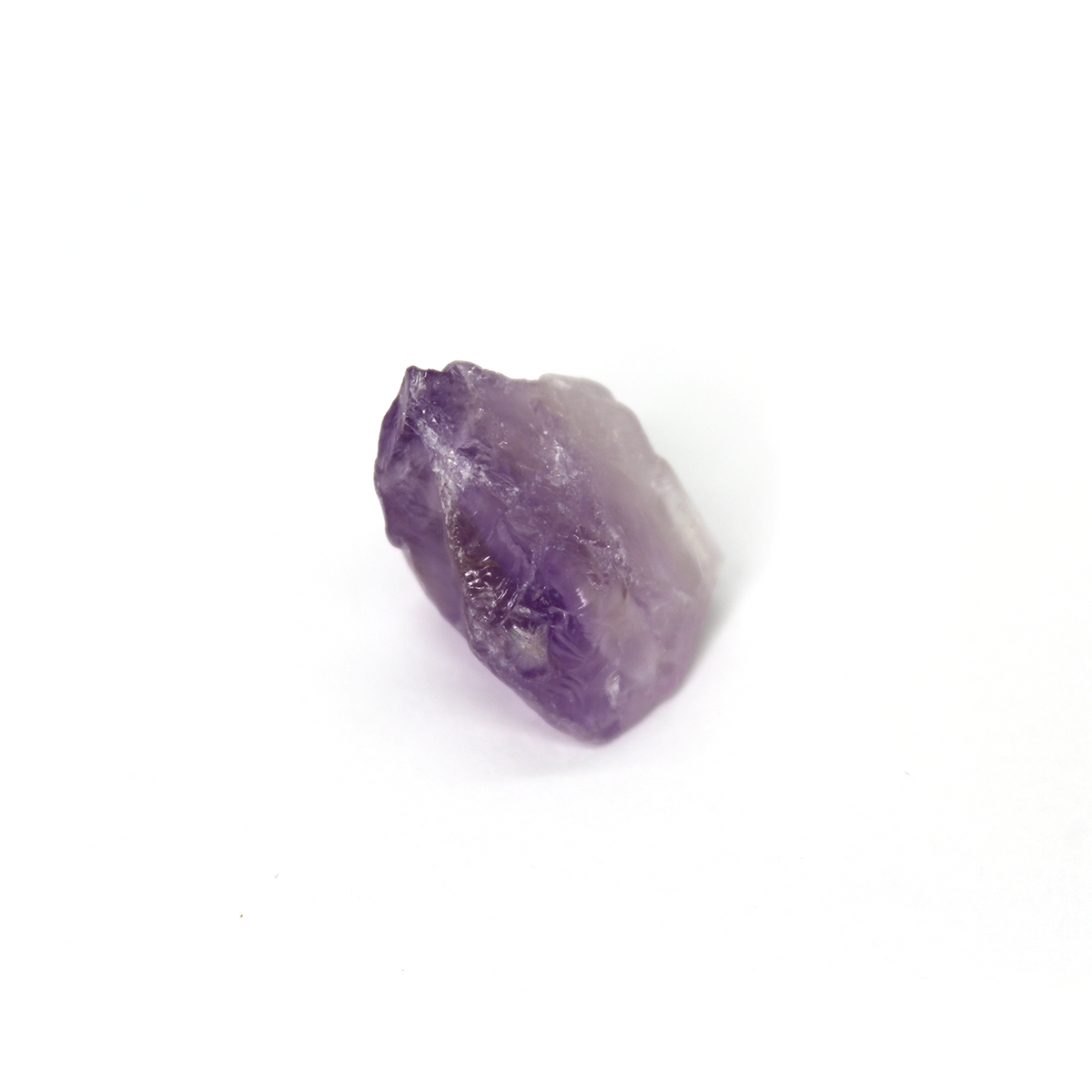 Amethyst, Natural Raw Nugget, Available in Size Small or Large, 1 pc - Butterfly Beads