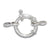 Clasp, Anchor Clasp, Sterling Silver, 20mm D x 3mm T, 1pcs