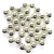 High Quality Beads, Bright Silver, Available in Multiple Sizes
