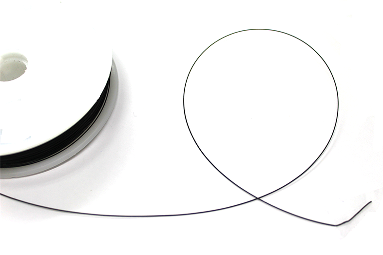 Tiger Tail, Black, 0.45mm, ~ 100 meters