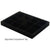 Tools, Black Jewelry Tray Organizer, Velvet, Earring Necklace Bracelet Ring Organizer that are Stackable, 13.8" x 9.5"- 1pc