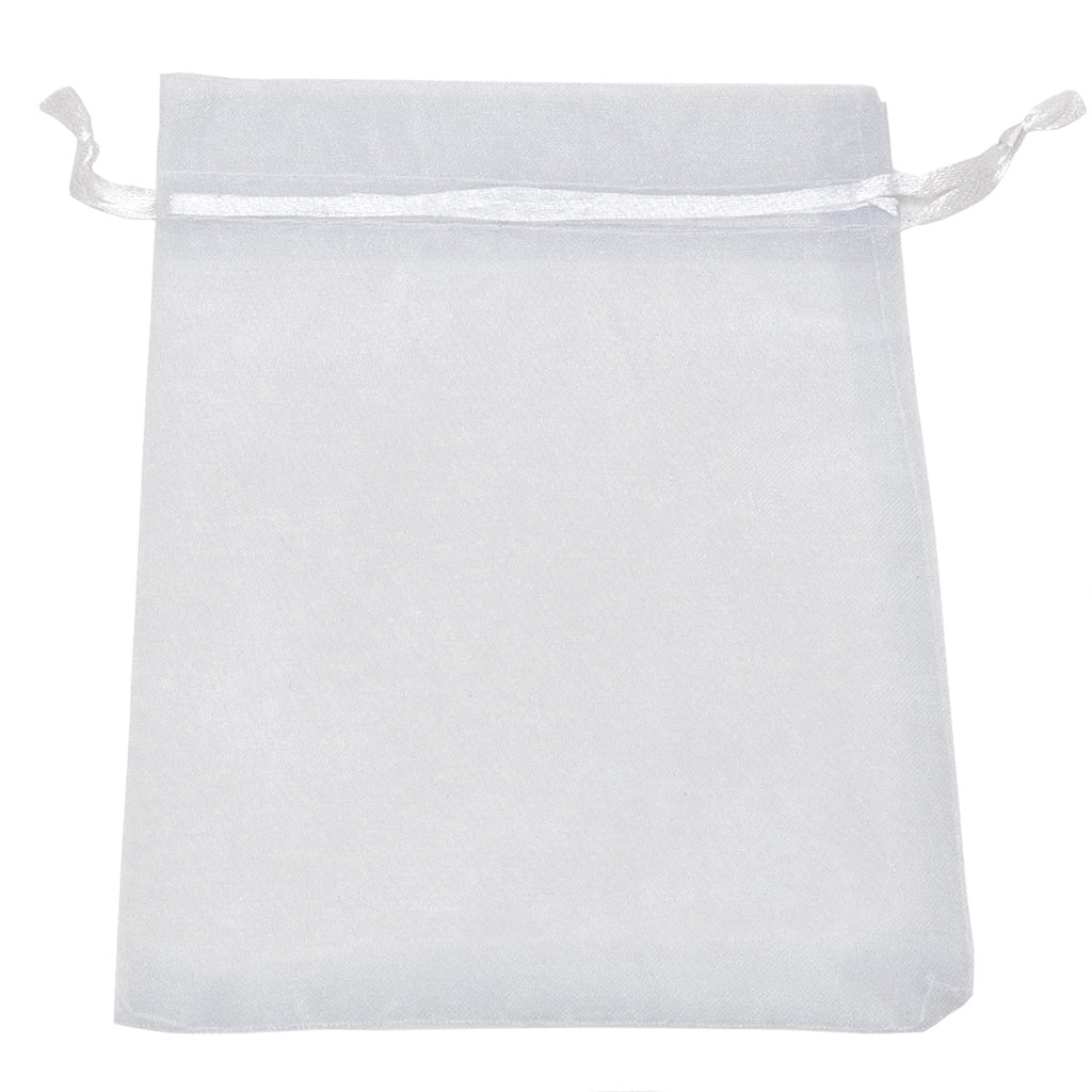 Tools, Medium Organza Fabric Bags, 15.5cm x 10cm, Available in 12 Colors, Bundle of 100