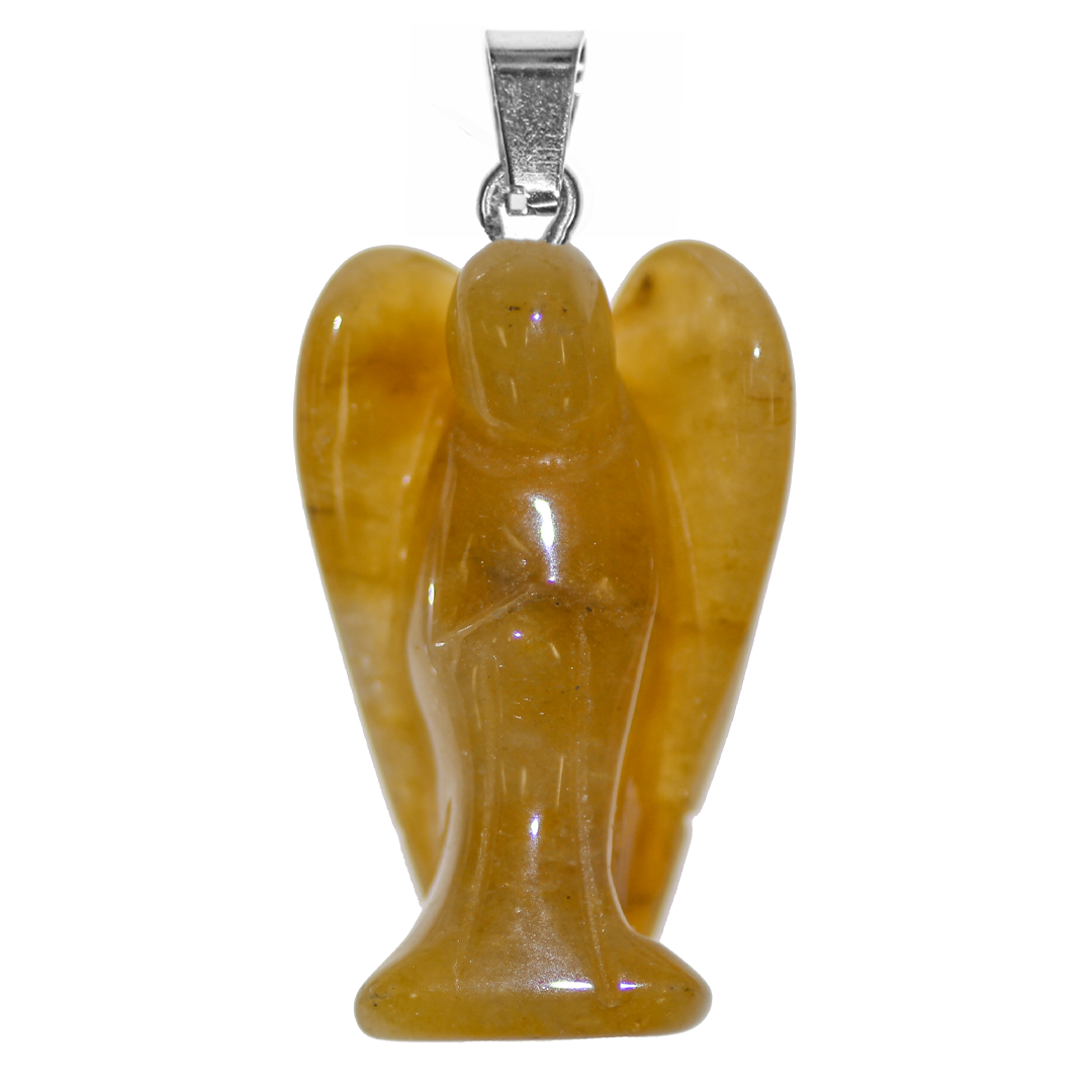 Angel hotsell stone necklace