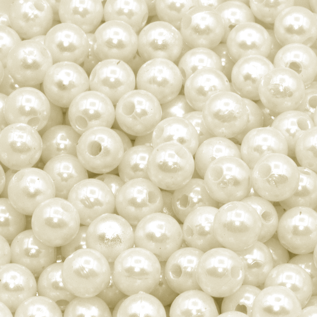 Plastic 2025 pearl beads