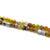 Agate Faceted - Yellow Fire Agate, Semi-Precious Stone, 10mm, 35 pcs per strand - Butterfly Beads